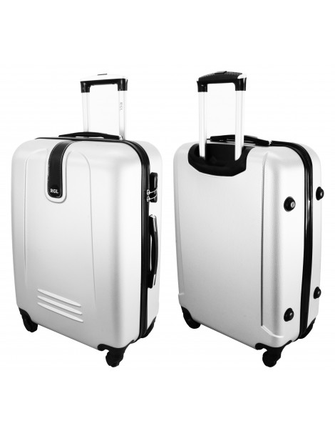 Mała walizka podróżna BUENOS COLLECTION przód i tył walizki