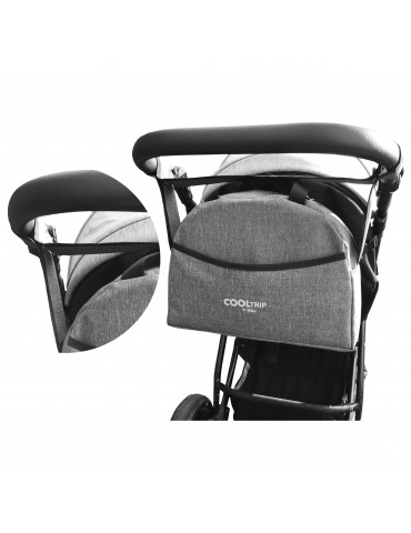 Torba na wózek dziecięcy XM1możliwość zamontowania na wózku