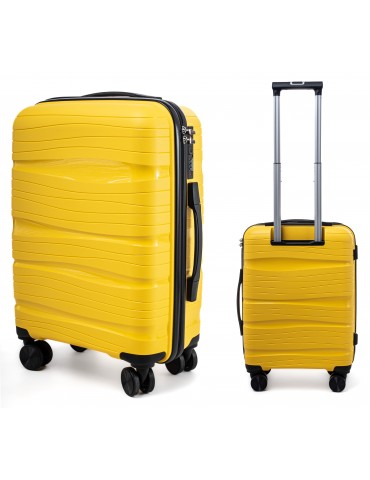 Mała walizka kabinowa STOCKHOLM COLLECTION - żółty
