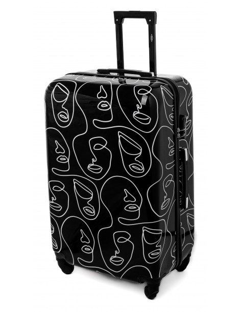 Duża walizka podróżna DUBAJ COLLECTION ART