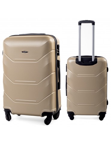 Średnia walizka podróżna RIO COLLECTION XL SZAMPAN